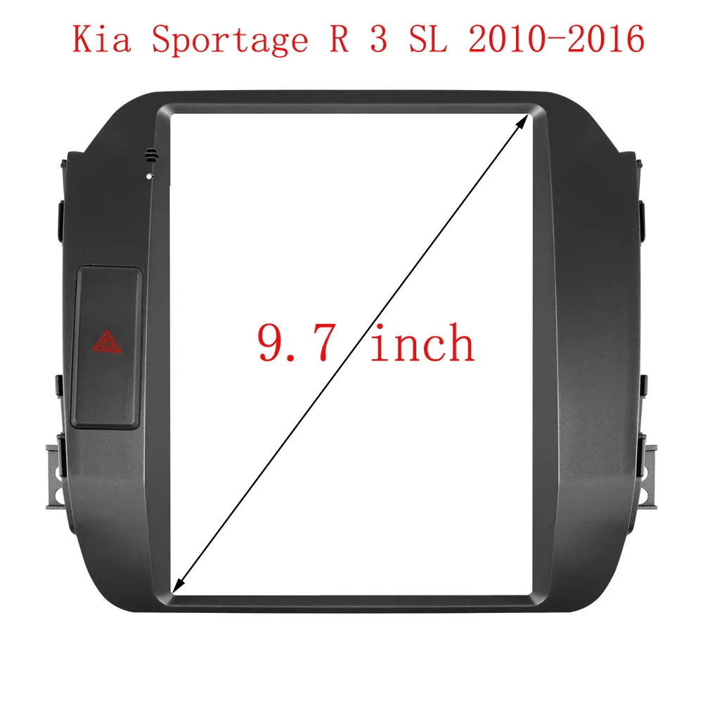 Рамка для автомобильного радиоприемника для Kia Sportage R 3 SL 2010-2016 9,7 дюйма 2DIN стерео панель жгута провод шнур питания кабель Canbus декодер
Рамка для автомобильного радиоприемника для Kia Sportage R 3 SL 2010-2016 9,7 дюйма 2DIN стерео панель жгута провод шнур питания кабель Canbus декодер