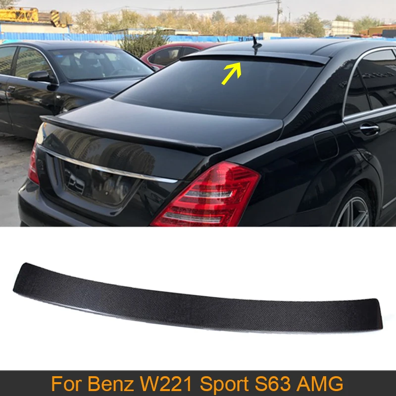 Carbon Fiber Rear Roof Spoiler Wing For Mercedes Benz S Class W221 S350 S400 S550 S63 AMG Sedan 4D 2007-2012 Spoiler Grey ABS
Carbon Fiber Rear Roof Spoiler Wing For Mercedes Benz S Class W221 S350 S400 S550 S63 AMG Sedan 4D 2007-2012 Spoiler Grey ABS