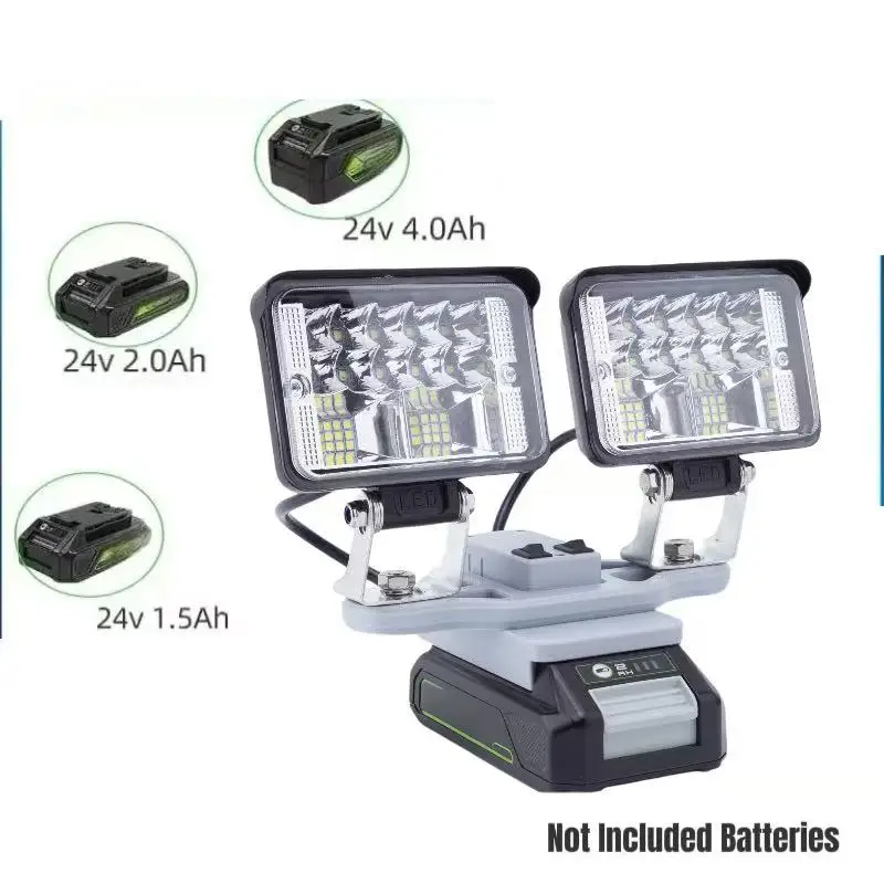 Портативный LED фонарь xiyear для Greenworks 24В
Портативный LED фонарь xiyear для Greenworks 24В