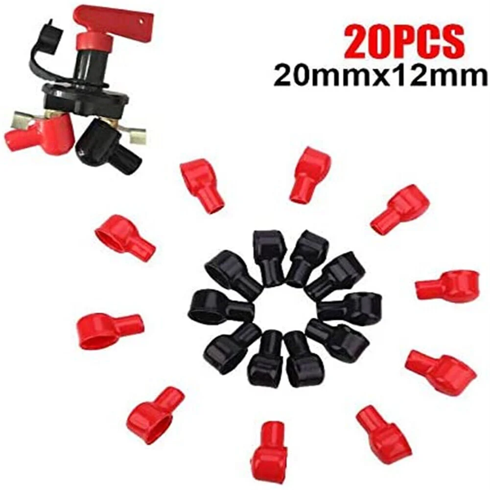 20PCS Car Battery Negative Positive Terminal Cover Cap Boat Insulating Protector Battery Insulating Covers Replacement Parts
20PCS Car Battery Negative Positive Terminal Cover Cap Boat Insulating Protector Battery Insulating Covers Replacement Parts