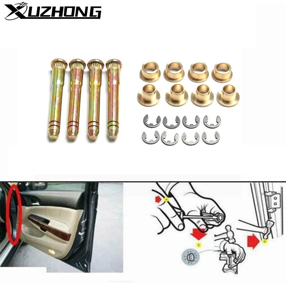 

Auto Car Door Hinge Pin For Honda Civic Accord CR-V CRX CX DX EX SI EG6 B16 D16 EK EG EH EJ Bushing Repair Kit