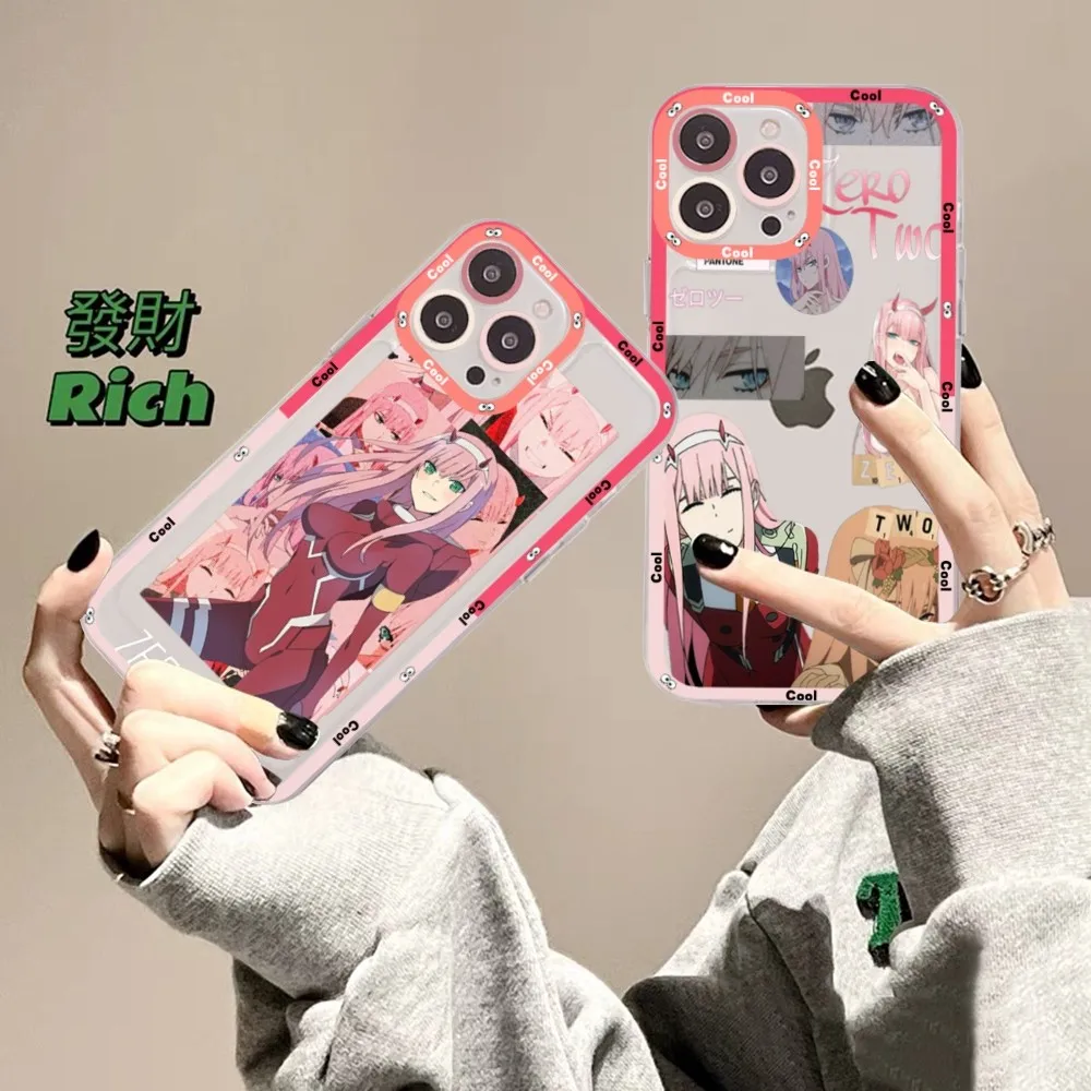 

Zero Two Darling in the FranXX Phone Case For Redmi 7 8 9 A For Redmi Note 5 7 8 9 10 11 Pro Max 4G 5G Funfas