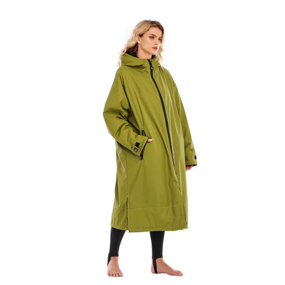 Waterproof Surf Changing Robe Outdoor Coat Fleece Lined Jacket Keeping Warm Dry Coat for Swimming Surfing Beach
Waterproof Surf Changing Robe Outdoor Coat Fleece Lined Jacket Keeping Warm Dry Coat for Swimming Surfing Beach