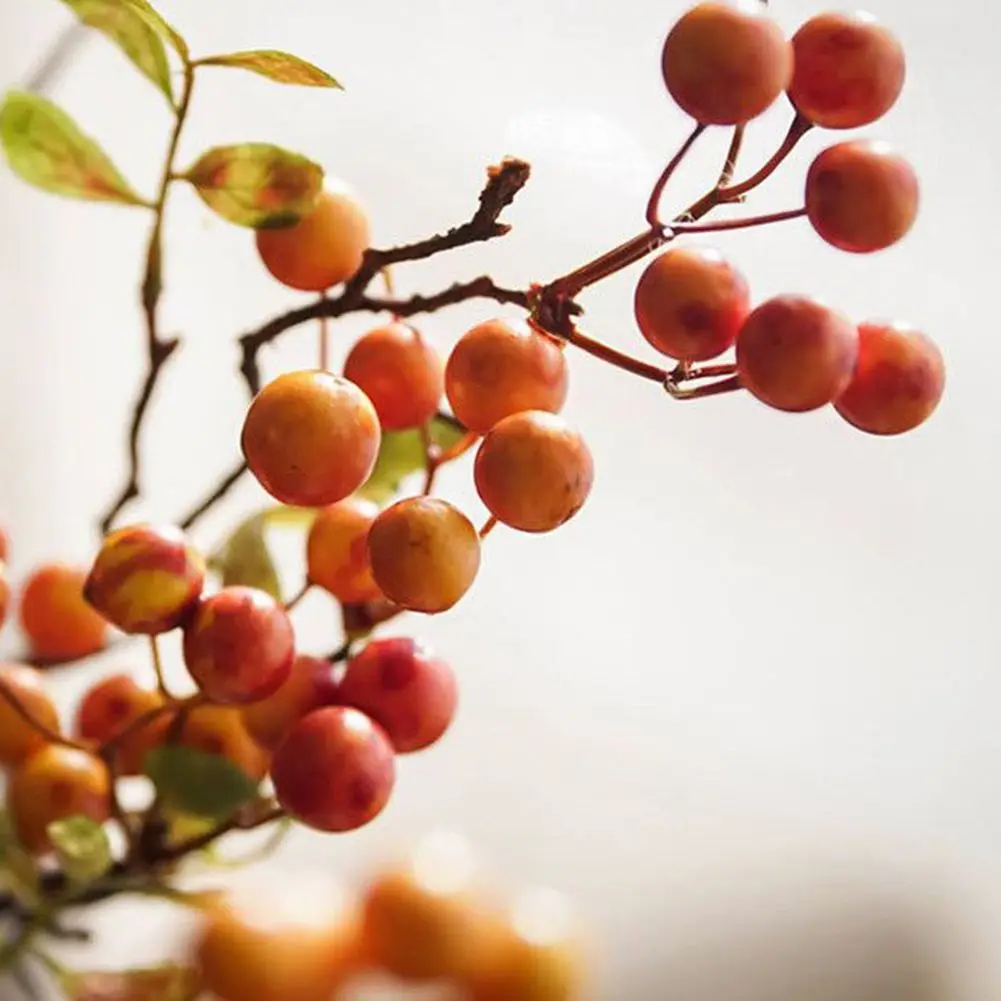 Brand New Fake Red Berries Artificial Flowers Vase Decoration Christmas Decorations For Wedding Party Home Decor
Brand New Fake Red Berries Artificial Flowers Vase Decoration Christmas Decorations For Wedding Party Home Decor