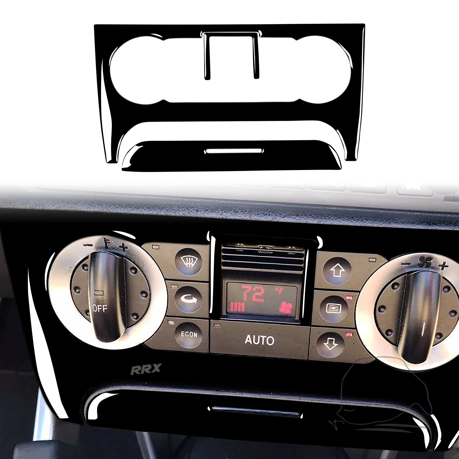 for Audi TT 8N 2001 2002 2003 2004 2005 2006 Air Conditioning Panel Decoration Cover Trim Sticker Car Accessories ABS
for Audi TT 8N 2001 2002 2003 2004 2005 2006 Air Conditioning Panel Decoration Cover Trim Sticker Car Accessories ABS