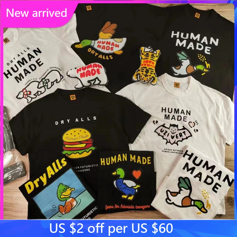2022ss Hamburger T-shirt High Quality Men Women Cartoon Printing Slub Cotton Human Made T Shirts
2022ss Hamburger T-shirt High Quality Men Women Cartoon Printing Slub Cotton Human Made T Shirts