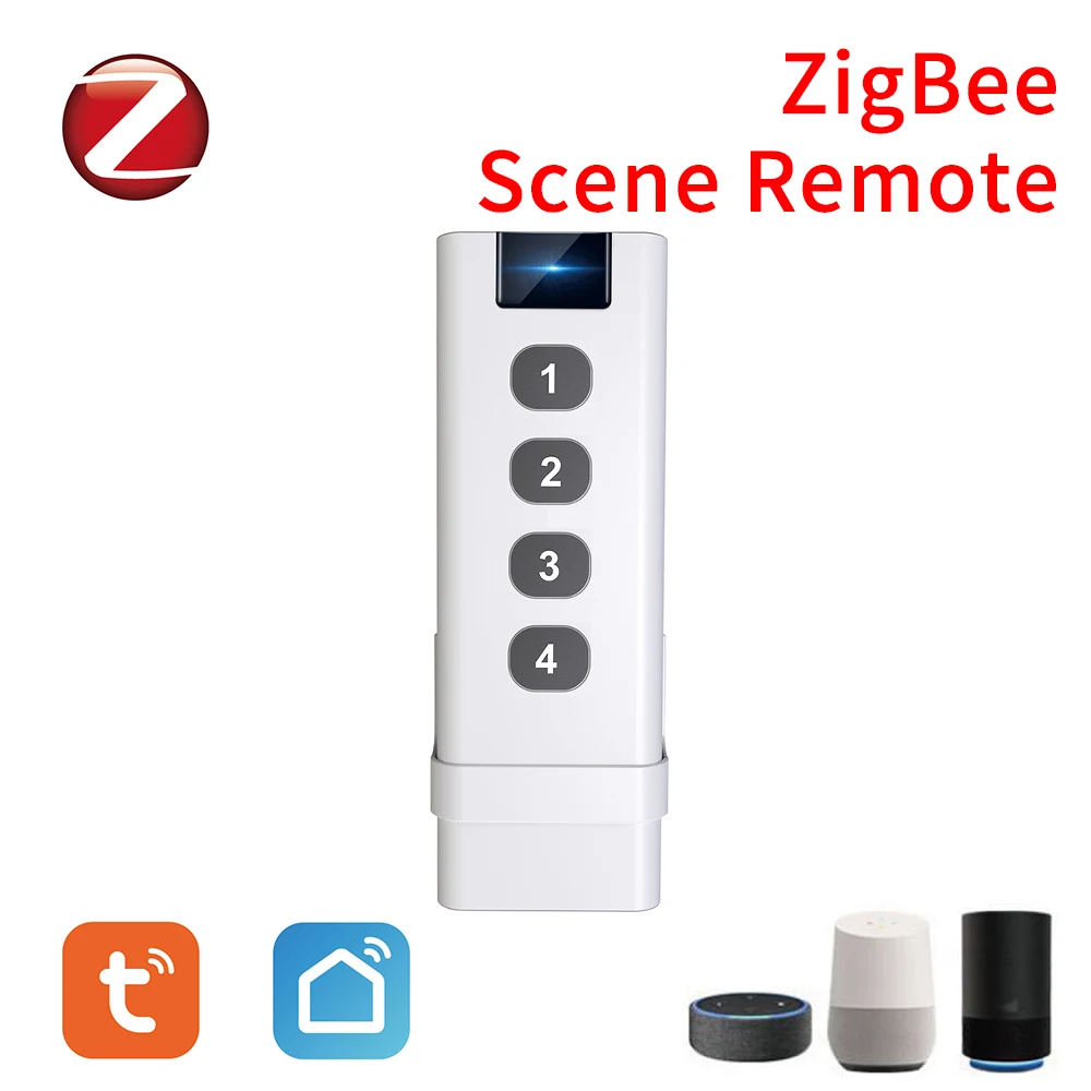 Tuya Zigbee Wireless Scene Switch Hub Smart Home Phone APP Voice Control Remote Controller for LED TV Air Conditioning Heater
Tuya Zigbee Wireless Scene Switch Hub Smart Home Phone APP Voice Control Remote Controller for LED TV Air Conditioning Heater