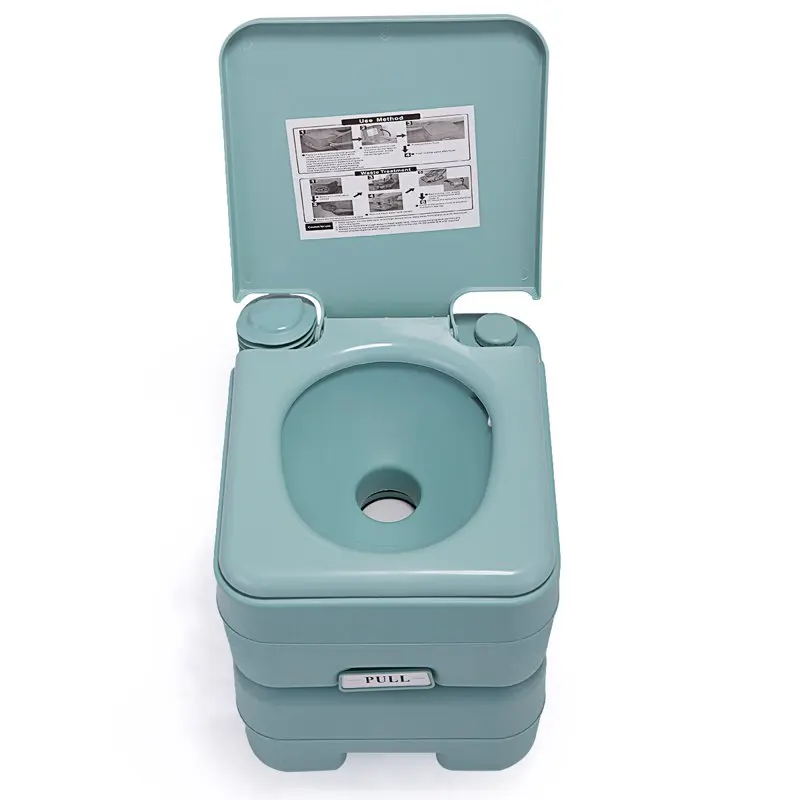 5.3 Gallon Portable Toilet, Outdoor Travel Toilet, Outdoor Toilet for Camping, Hiking, Boating, Blue
5.3 Gallon Portable Toilet, Outdoor Travel Toilet, Outdoor Toilet for Camping, Hiking, Boating, Blue
