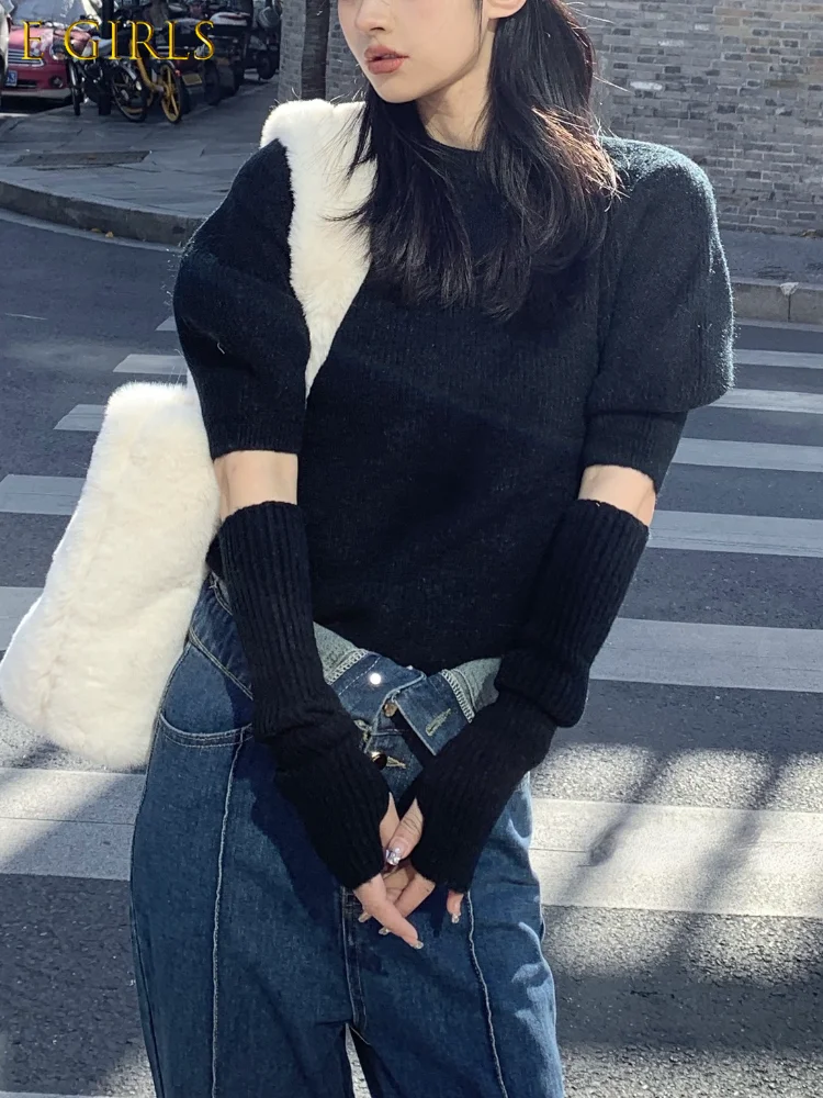 E GIRLS Long Sleeve Sweater Knit Pullover Woman Office Lady 2022 Spring Design Y2k Tops Korean Fashion Slim Clothing Female
E GIRLS Long Sleeve Sweater Knit Pullover Woman Office Lady 2022 Spring Design Y2k Tops Korean Fashion Slim Clothing Female