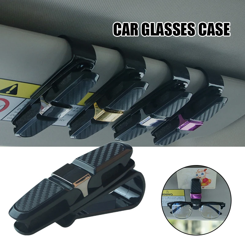 Car Sun Visor Glasses Sunglasses Card Ticket Holder Clip Mount Carbon Fiber Type Auto Accessories THJ99
Car Sun Visor Glasses Sunglasses Card Ticket Holder Clip Mount Carbon Fiber Type Auto Accessories THJ99