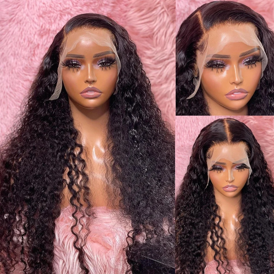 Soft Natural Black 26Inch 180%Density Long Kinky Curly Glueless Deep Lace Front Wig For Women BabyHair Daily Cosplay Preplucked
Soft Natural Black 26Inch 180%Density Long Kinky Curly Glueless Deep Lace Front Wig For Women BabyHair Daily Cosplay Preplucked