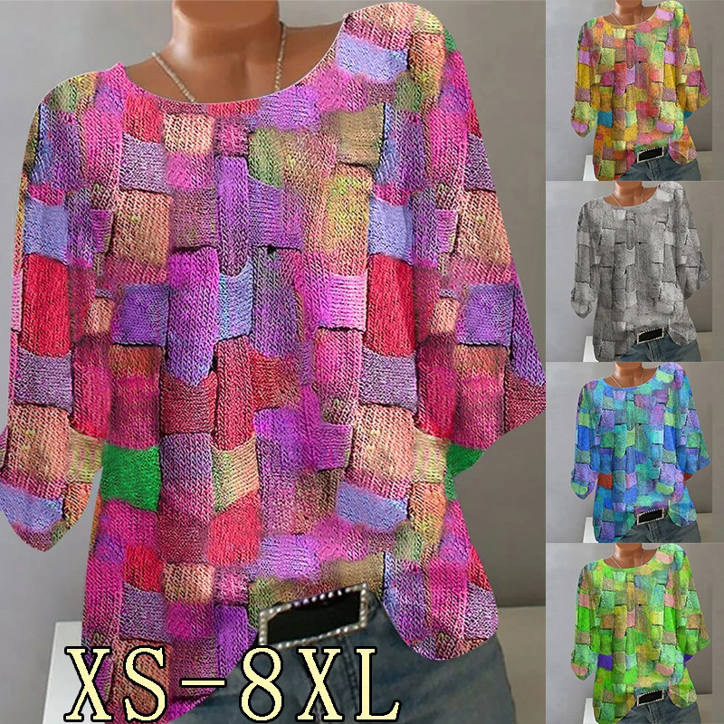 2022 New Spring Autumn Print Fashion Loose Comfortable Versatile Top Casual Long Sleeve Pullover T-Shirt XS-8XL
2022 New Spring Autumn Print Fashion Loose Comfortable Versatile Top Casual Long Sleeve Pullover T-Shirt XS-8XL