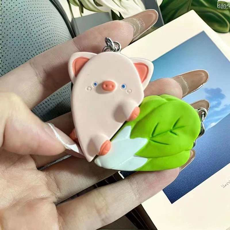 Resin Keychain Cartoon Pig Cabbage Keyring For Couples Friendship Bag Keyfob Jewelry Gift Backpack Decor Couples Keyring
Resin Keychain Cartoon Pig Cabbage Keyring For Couples Friendship Bag Keyfob Jewelry Gift Backpack Decor Couples Keyring