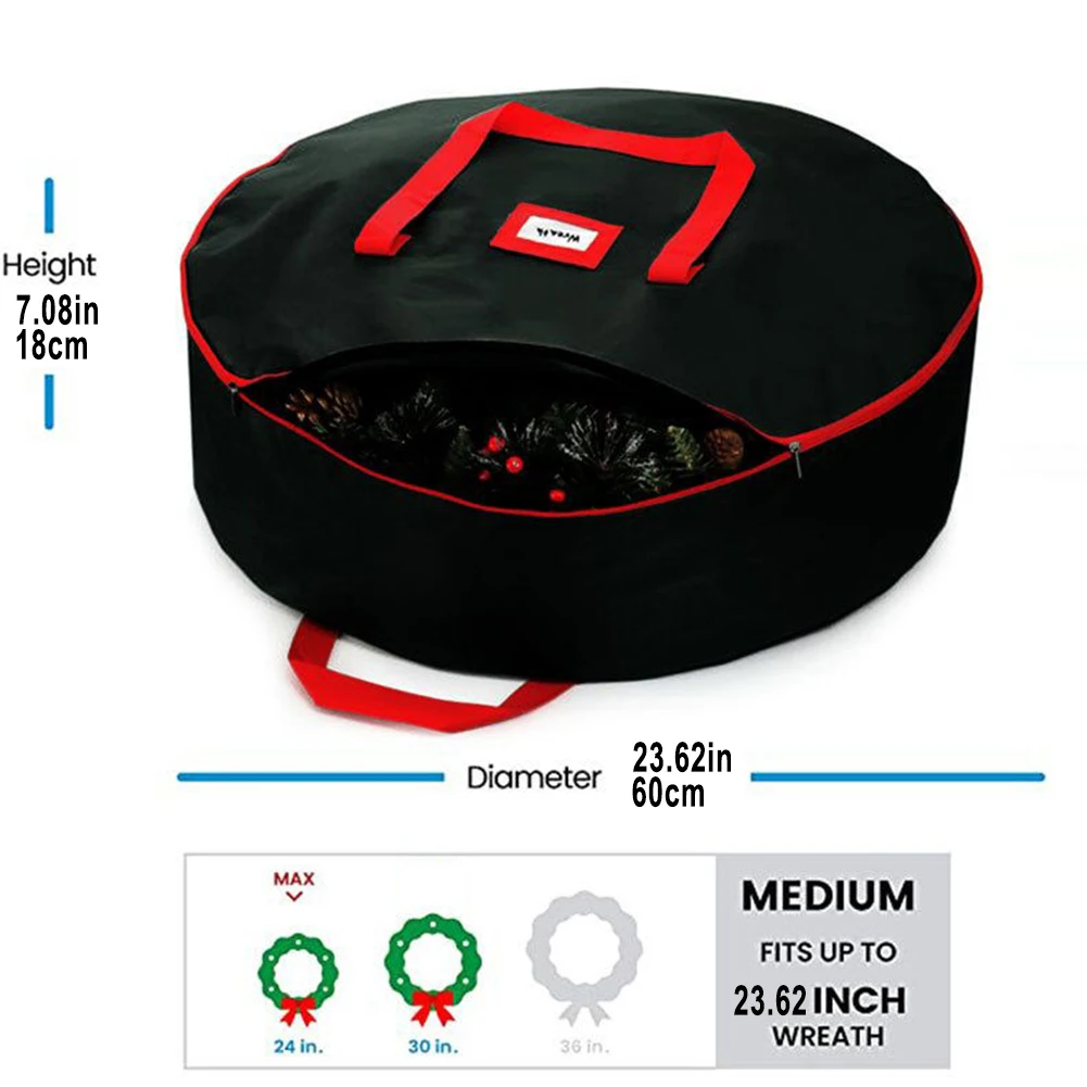 Storage Bag Wreath Package Replacement Tool Xmas Tree 600D Oxford Cloth Accessory Adapter Assembly Christmas Fitting Durable
Storage Bag Wreath Package Replacement Tool Xmas Tree 600D Oxford Cloth Accessory Adapter Assembly Christmas Fitting Durable