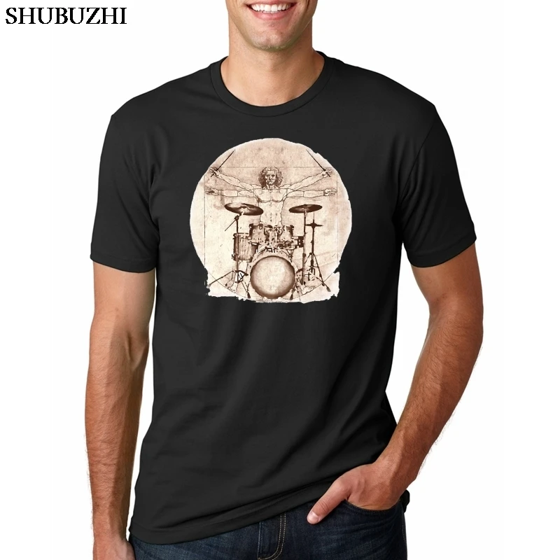 Da Vinci Drums T-shirts Rock Drummer Hombre Of Vitruvio Jugador Band Guitar Tees Tops Men Raglan Sleeve T Shirt
Da Vinci Drums T-shirts Rock Drummer Hombre Of Vitruvio Jugador Band Guitar Tees Tops Men Raglan Sleeve T Shirt