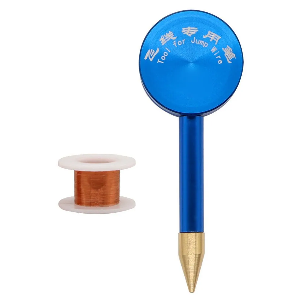 1PC Jumer Wire Pen BGA Welding Auxiliary Tool For 0.02mm PCB Link Line Reel PCB Welding Soldering Repair Welding Cables
1PC Jumer Wire Pen BGA Welding Auxiliary Tool For 0.02mm PCB Link Line Reel PCB Welding Soldering Repair Welding Cables