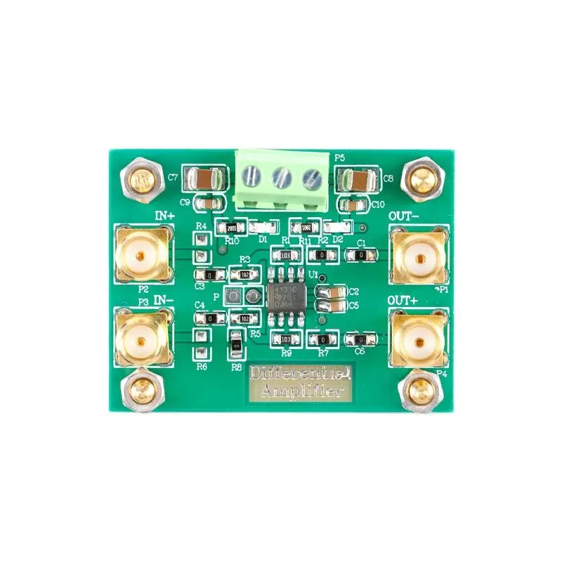 THS4131 fully differential amplifier module single-ended conversion output single-ended input double differential signal
THS4131 fully differential amplifier module single-ended conversion output single-ended input double differential signal