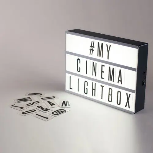 LED Combination Light Box Dresser Table Lamp A5 DIY Letters Symbol Cards Decor USB/Battery Powered Message Board
LED Combination Light Box Dresser Table Lamp A5 DIY Letters Symbol Cards Decor USB/Battery Powered Message Board