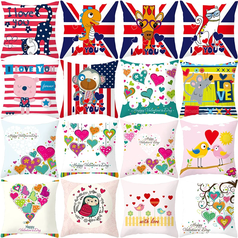 2022 Top Sale My Love Cartoon Pillowcase Cute Cat Giraffe Sweetheart Wedding Decor Sofa Double Bed Cushions I Love You Letter
2022 Top Sale My Love Cartoon Pillowcase Cute Cat Giraffe Sweetheart Wedding Decor Sofa Double Bed Cushions I Love You Letter