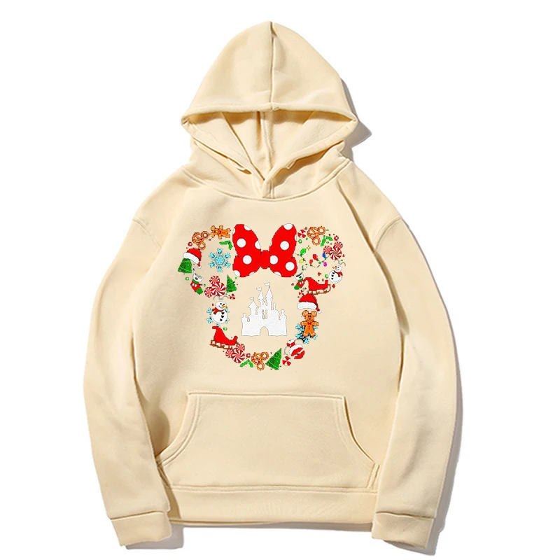 Christmas Disney costume loose sleeved hooded Harajuku hooded sportswear for women
Christmas Disney costume loose sleeved hooded Harajuku hooded sportswear for women