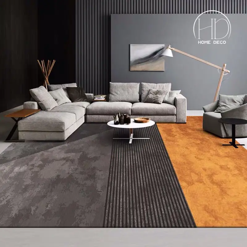 Nordic Light Luxury Carpet Living Room Modern Minimalist Sofa Coffee Table Hit Color Mat Geometric Carpet Bedroom Large Area Rug
Nordic Light Luxury Carpet Living Room Modern Minimalist Sofa Coffee Table Hit Color Mat Geometric Carpet Bedroom Large Area Rug