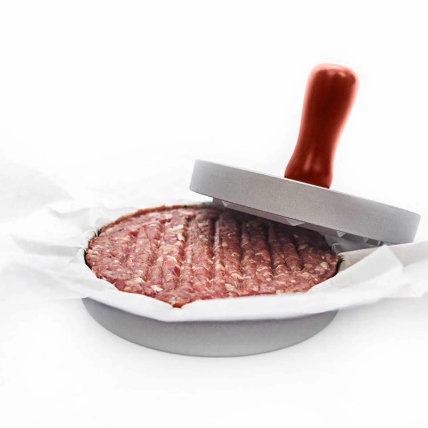 1pcs 12cm Wood Handle Round Burger Pressure Meat Cake Pressure Creative Multifunction Cookware Kitchen Dining Bar Tools @LS 
1pcs 12cm Wood Handle Round Burger Pressure Meat Cake Pressure Creative Multifunction Cookware Kitchen Dining Bar Tools @LS