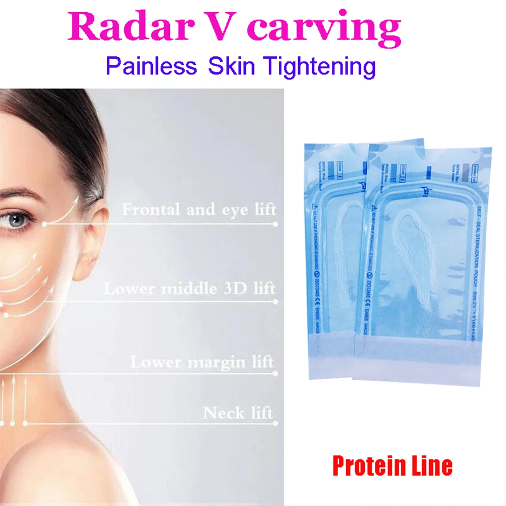 No Needle Silk Fibroin Line Carving Essence Collagen Radar Thread Facial Thread Lift Anti Aging Hyaluronic Tightening Skin Care
No Needle Silk Fibroin Line Carving Essence Collagen Radar Thread Facial Thread Lift Anti Aging Hyaluronic Tightening Skin Care