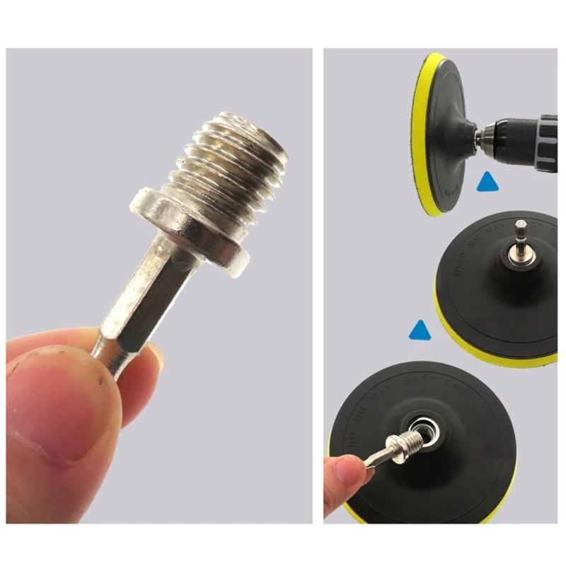 2 Pcs/Set Hexagon Drill Chuck Connecting Rod Adapter 1/4 M14 Polishing Disc Connection Hexagon Connecting Rod Accessory M4YD
2 Pcs/Set Hexagon Drill Chuck Connecting Rod Adapter 1/4 M14 Polishing Disc Connection Hexagon Connecting Rod Accessory M4YD