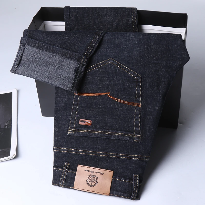 20223New Men's Slim Elastic Jeans Fashion Business Classic Style Denim Pants Trousers Male
20223New Men's Slim Elastic Jeans Fashion Business Classic Style Denim Pants Trousers Male