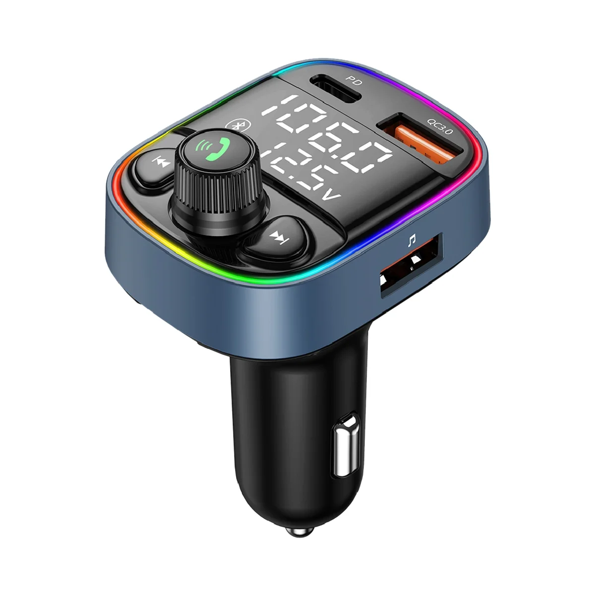 Автомобильный MP3-плеер Pd20W + Qc18W с поддержкой Bluetooth 5,0 и двумя цифровыми дисплеями
Автомобильный MP3-плеер Pd20W + Qc18W с поддержкой Bluetooth 5,0 и двумя цифровыми дисплеями