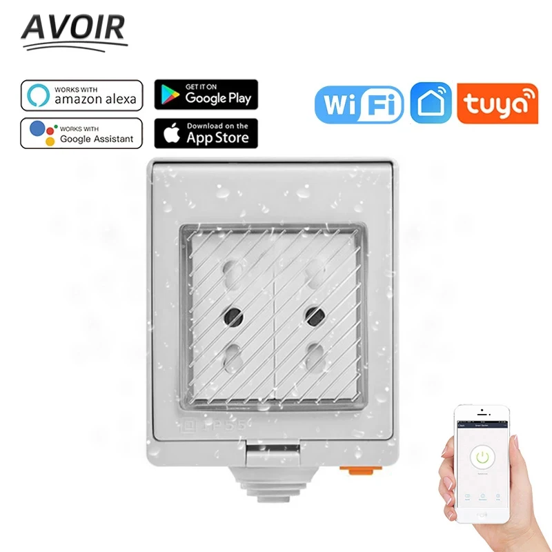 Avoir Tuya Wifi Smart Power Socket Italy Plugs Timer IP55 Outdoor Waterproof Socket Cover Wireless Remote Control Home Appliance
Avoir Tuya Wifi Smart Power Socket Italy Plugs Timer IP55 Outdoor Waterproof Socket Cover Wireless Remote Control Home Appliance