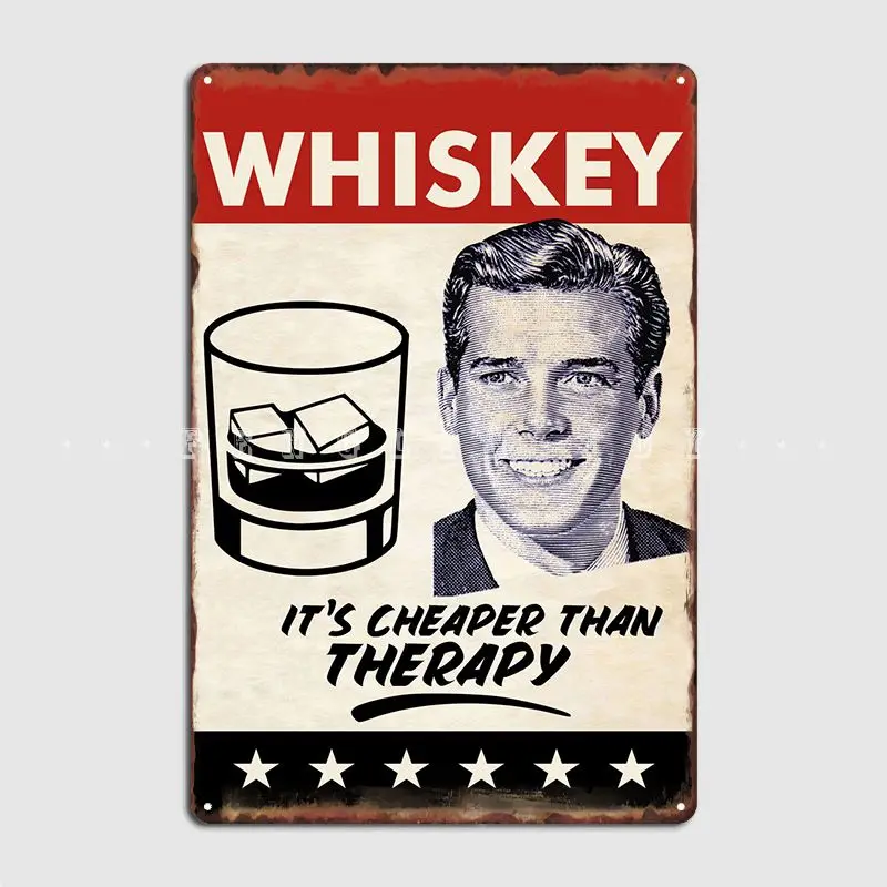Whiskey Therapy Man Metal Sign Club Pub Garage Customize Wall Plaque Tin Sign Poster
Whiskey Therapy Man Metal Sign Club Pub Garage Customize Wall Plaque Tin Sign Poster