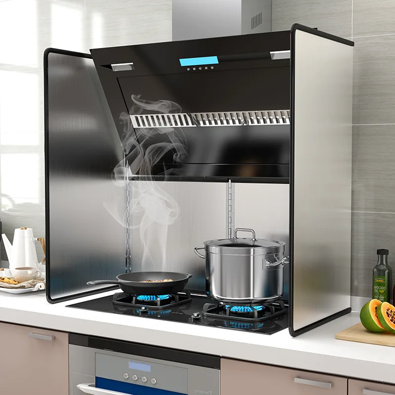 _ Газонепроницаемая стальная Складная перегородка от брызг для плиты, кухонный защитный инструмент, аксессуары для брызг из нержавеющей ст...
_ Газонепроницаемая стальная Складная перегородка от брызг для плиты, кухонный защитный инструмент, аксессуары для брызг из нержавеющей ст...