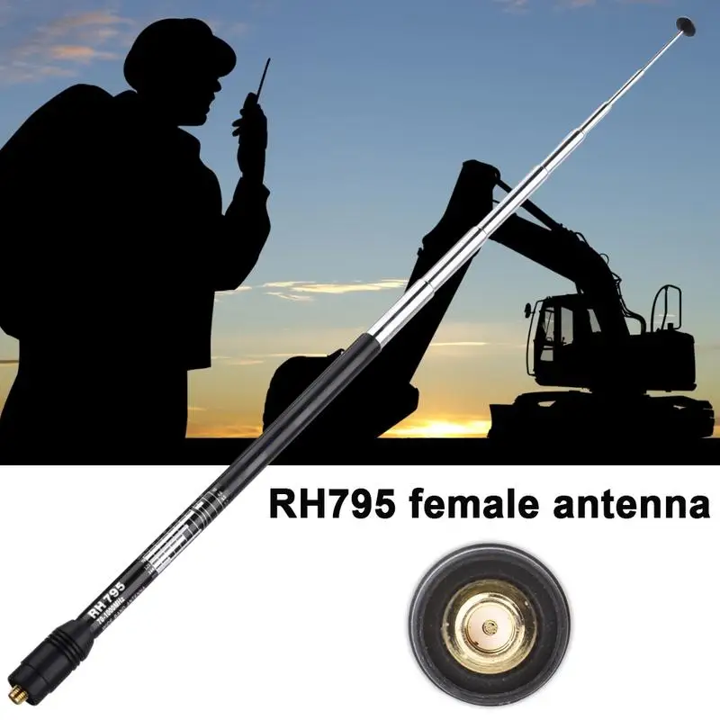 RH795 Female Antenna SMA Female Wide-band 70-1000MHz DIGITAL SCANNER Handheld Antenna
RH795 Female Antenna SMA Female Wide-band 70-1000MHz DIGITAL SCANNER Handheld Antenna