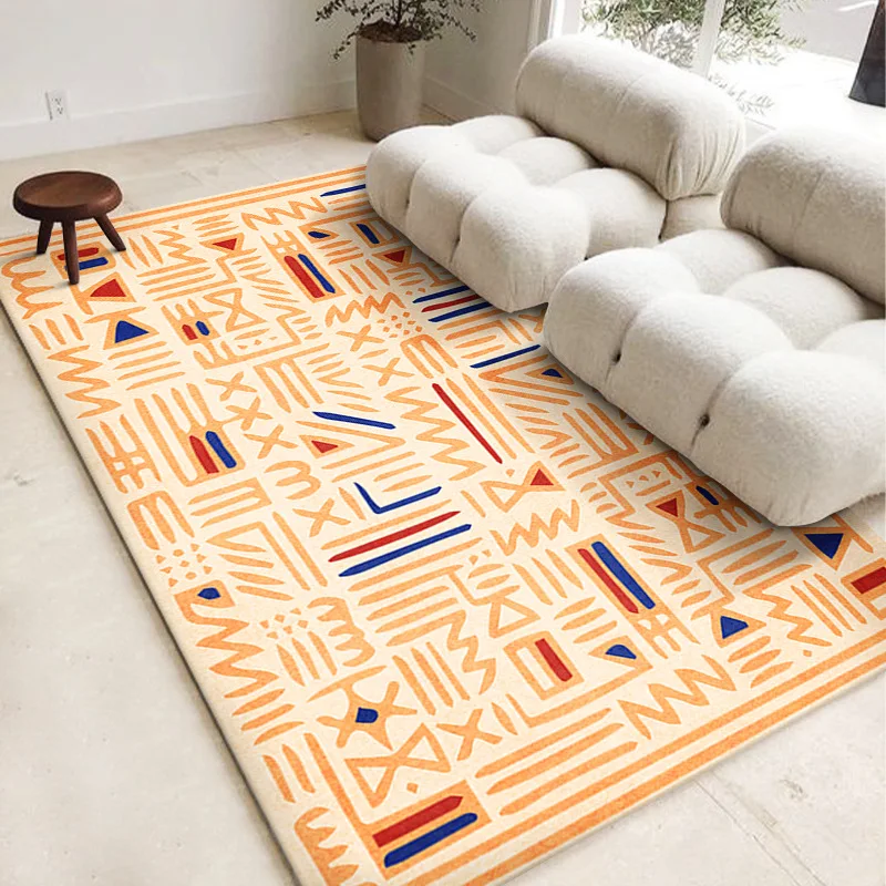 Fashion Retro Simple Geometric Dark Boho Ethnic Style Living Room Bedroom Bedside Carpet Floor Mat Home Decoration Non-slip
Fashion Retro Simple Geometric Dark Boho Ethnic Style Living Room Bedroom Bedside Carpet Floor Mat Home Decoration Non-slip