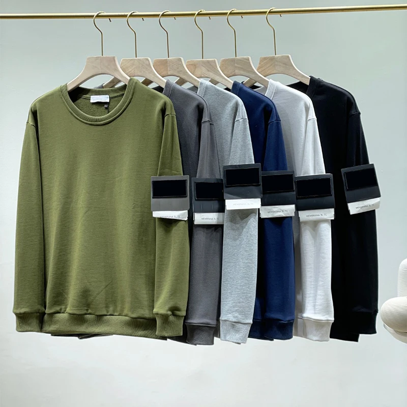 Men Sweatshirts Streetwear Classic Cotton Sweater Solid Long Sleeve Round Neck Pullover 0453-4
Men Sweatshirts Streetwear Classic Cotton Sweater Solid Long Sleeve Round Neck Pullover 0453-4