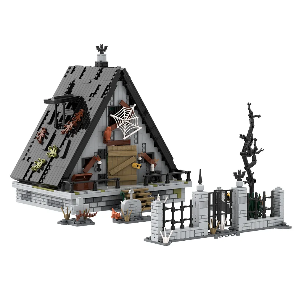 Хэллоуин MOC A-образная крыша Творческий призрак дом сцены строительные блоки надгробие кирпичи игрушки Детские подарки совместимы с LEGO
Хэллоуин MOC A-образная крыша Творческий призрак дом сцены строительные блоки надгробие кирпичи игрушки Детские подарки совместимы с LEGO