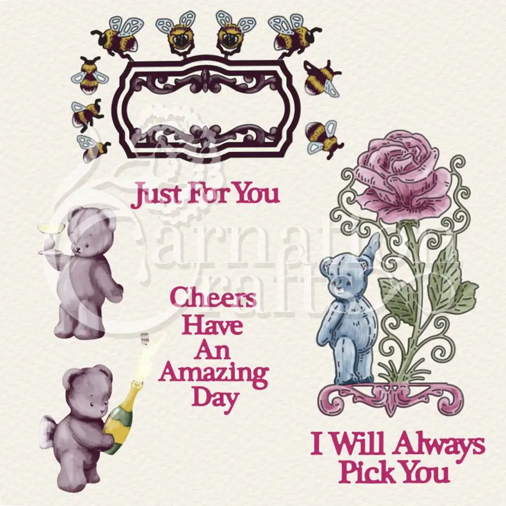 Flowers Bear Bees Metal Cutting Dies New Arrival 2022 Scrapbook Diary Decoration Embossing Template Diy Greeting Card Handmade
Flowers Bear Bees Metal Cutting Dies New Arrival 2022 Scrapbook Diary Decoration Embossing Template Diy Greeting Card Handmade