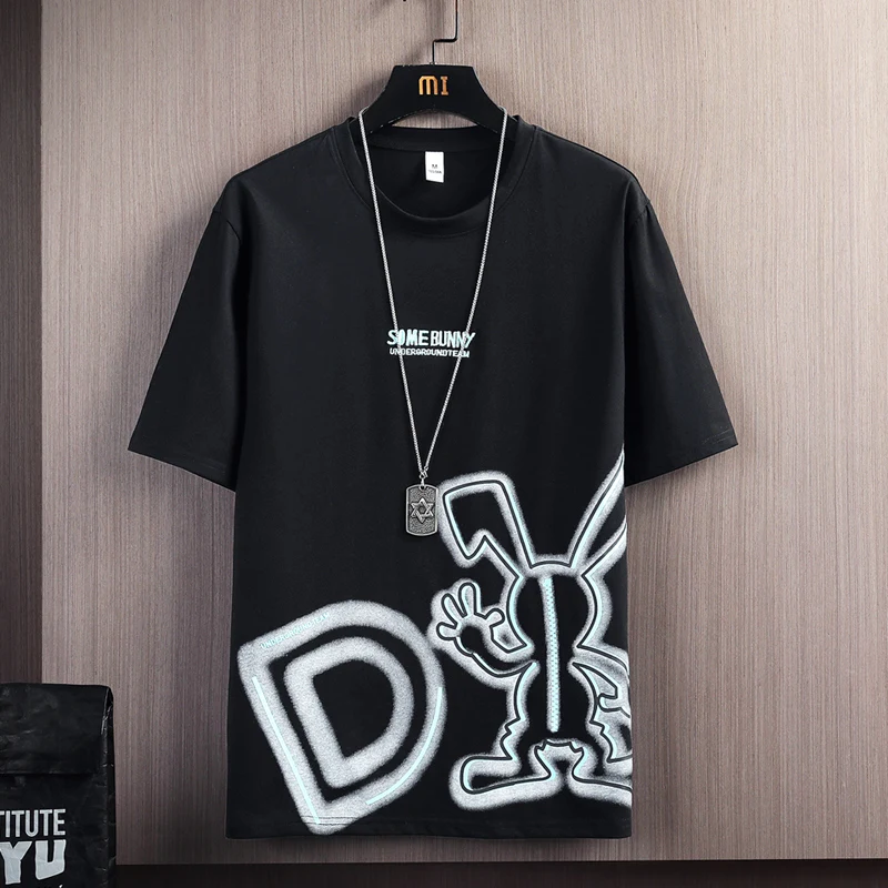 Hip Hop Loose Mens Streetwear T-shirts Casual Classic 2023 Summer Short Sleeves Black White Tshirt Tees Plus Oversize 3XL 4XL
Hip Hop Loose Mens Streetwear T-shirts Casual Classic 2023 Summer Short Sleeves Black White Tshirt Tees Plus Oversize 3XL 4XL