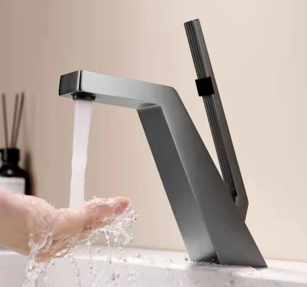 Bathroom Sink Tap Modern Basin Mixer Tap Chrome Single Lever Washbasin Faucet Solid Brass Hot and Cold Mixer Taps
Bathroom Sink Tap Modern Basin Mixer Tap Chrome Single Lever Washbasin Faucet Solid Brass Hot and Cold Mixer Taps