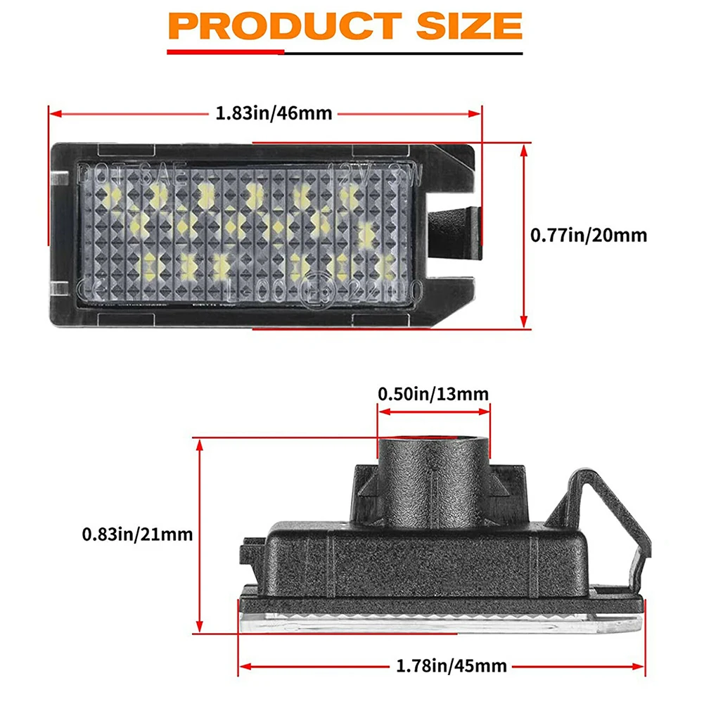 Цвет белый, 2 шт., 3528SMD, фотолампа для номерного знака, фотолампа 8 в-15 В, 3 Вт для Jeep Grand Cherokee 2014, 2015, 2016, 2017, 2018, 2019, 2020,
Цвет белый, 2 шт., 3528SMD, фотолампа для номерного знака, фотолампа 8 в-15 В, 3 Вт для Jeep Grand Cherokee 2014, 2015, 2016, 2017, 2018, 2019, 2020,