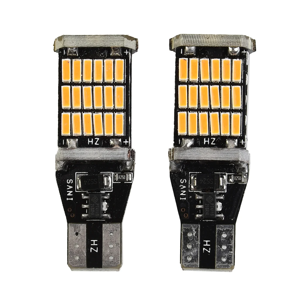 Car Led Bulbs Xenon White 2/10 Piece 45pcs 4014SMD AMber DC12V For Most Car Model Red T15 Led Brand New Car Spare Parts
Car Led Bulbs Xenon White 2/10 Piece 45pcs 4014SMD AMber DC12V For Most Car Model Red T15 Led Brand New Car Spare Parts
