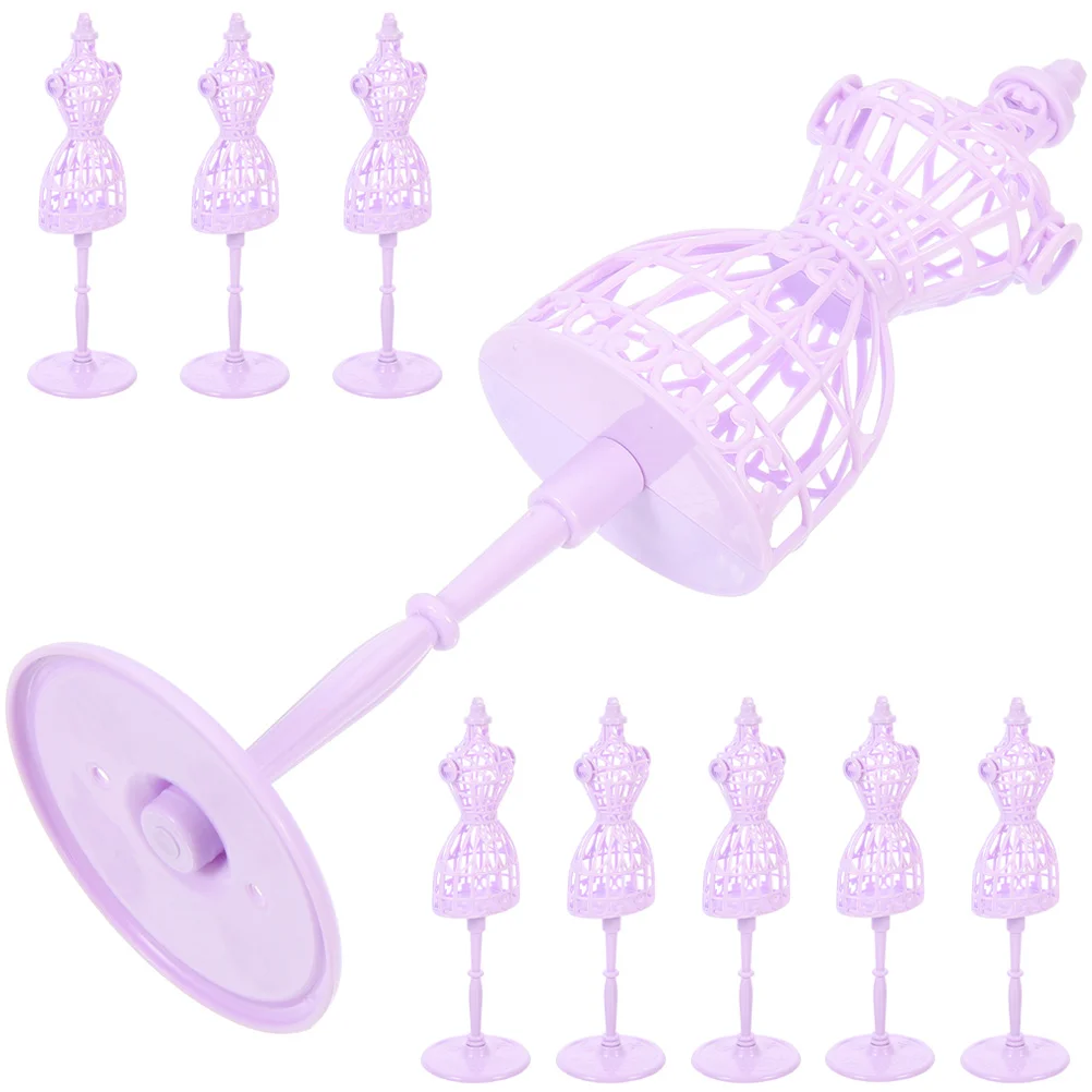 10 Pcs Clothes Mannequin Dress Support Miniature Stands Half-length Model Cutout Small Garment Ornament Plastic Girl Baby
10 Pcs Clothes Mannequin Dress Support Miniature Stands Half-length Model Cutout Small Garment Ornament Plastic Girl Baby