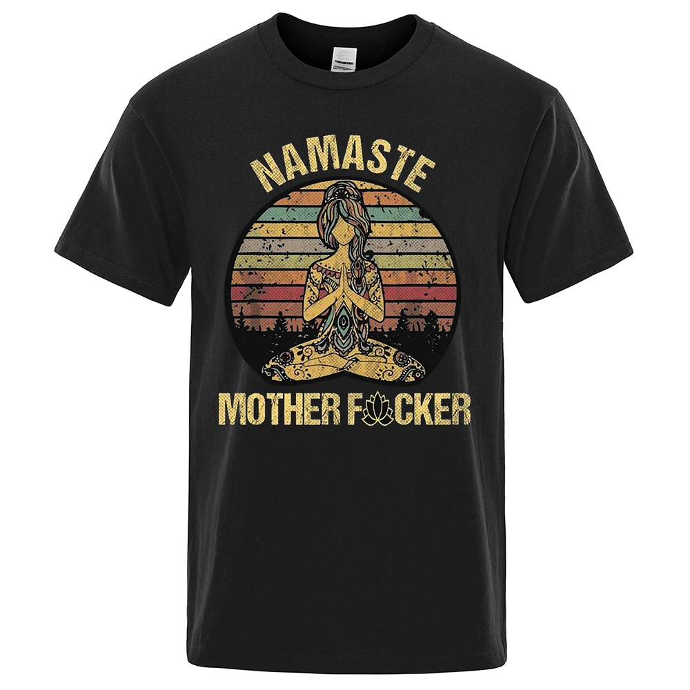 Vintage Namaste Mother Explicit Funny T-shirt T Shirt Men Tshirt Men Cotton Tees Tops Harajuku Short Sleeve Oversized Clothing
Vintage Namaste Mother Explicit Funny T-shirt T Shirt Men Tshirt Men Cotton Tees Tops Harajuku Short Sleeve Oversized Clothing