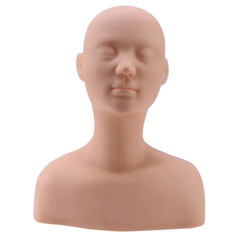 Soft Acupuncture Point Practice Massage Mannequin Head Dummy Head Practice Beauty Massage Make-Up Training Head
Soft Acupuncture Point Practice Massage Mannequin Head Dummy Head Practice Beauty Massage Make-Up Training Head