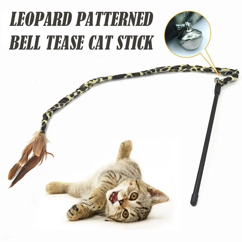 Cat Toys Feather Leopard Pattern Cloth Kitten Cat Teaser Supplies Product Stick Toys Play Toy Pet Interactive Chaser Feathe Z5Z7
Cat Toys Feather Leopard Pattern Cloth Kitten Cat Teaser Supplies Product Stick Toys Play Toy Pet Interactive Chaser Feathe Z5Z7