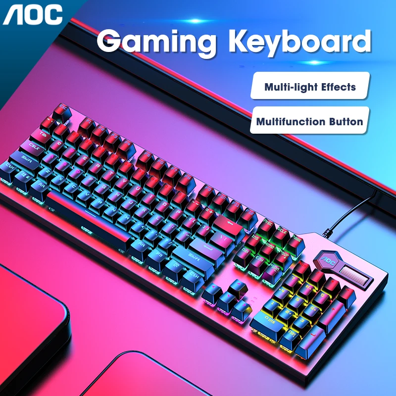 Mechanical Keyboard Wired Gaming Keyboard RGB Mix Backlit USB Wired LED Backlit Axis Gaming Mechanical Keyboard
Mechanical Keyboard Wired Gaming Keyboard RGB Mix Backlit USB Wired LED Backlit Axis Gaming Mechanical Keyboard