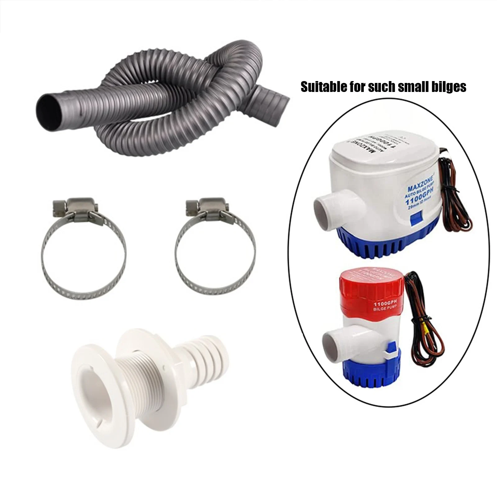 Bilge Pump Hose Installation Kit For Boats Outdoor Boating Accessories PVC Durable Yacht RV Bilge Pump Drain Hose Kit
Bilge Pump Hose Installation Kit For Boats Outdoor Boating Accessories PVC Durable Yacht RV Bilge Pump Drain Hose Kit