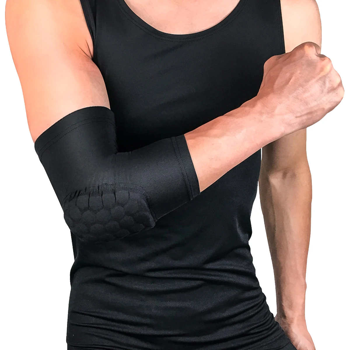 1PC Padded Compression Arm Sleeve Brace Anti-slip Anti-collision Sports Elbow Support Protector Gear Arm Sleeve Brace
1PC Padded Compression Arm Sleeve Brace Anti-slip Anti-collision Sports Elbow Support Protector Gear Arm Sleeve Brace
