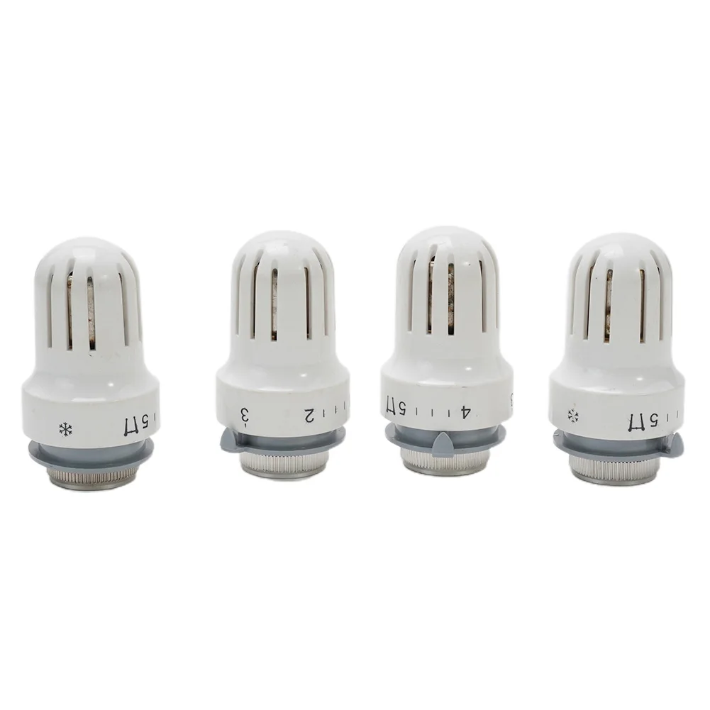 Durable Thermostatic Head Control Valve 4pcs 4xRadiator 6 - 28℃ Automatic Heater Control Heating Valve M30 X 1.5
Durable Thermostatic Head Control Valve 4pcs 4xRadiator 6 - 28℃ Automatic Heater Control Heating Valve M30 X 1.5